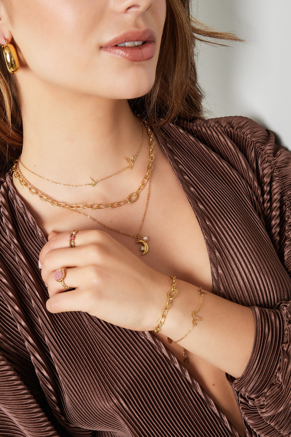 collier oiseau