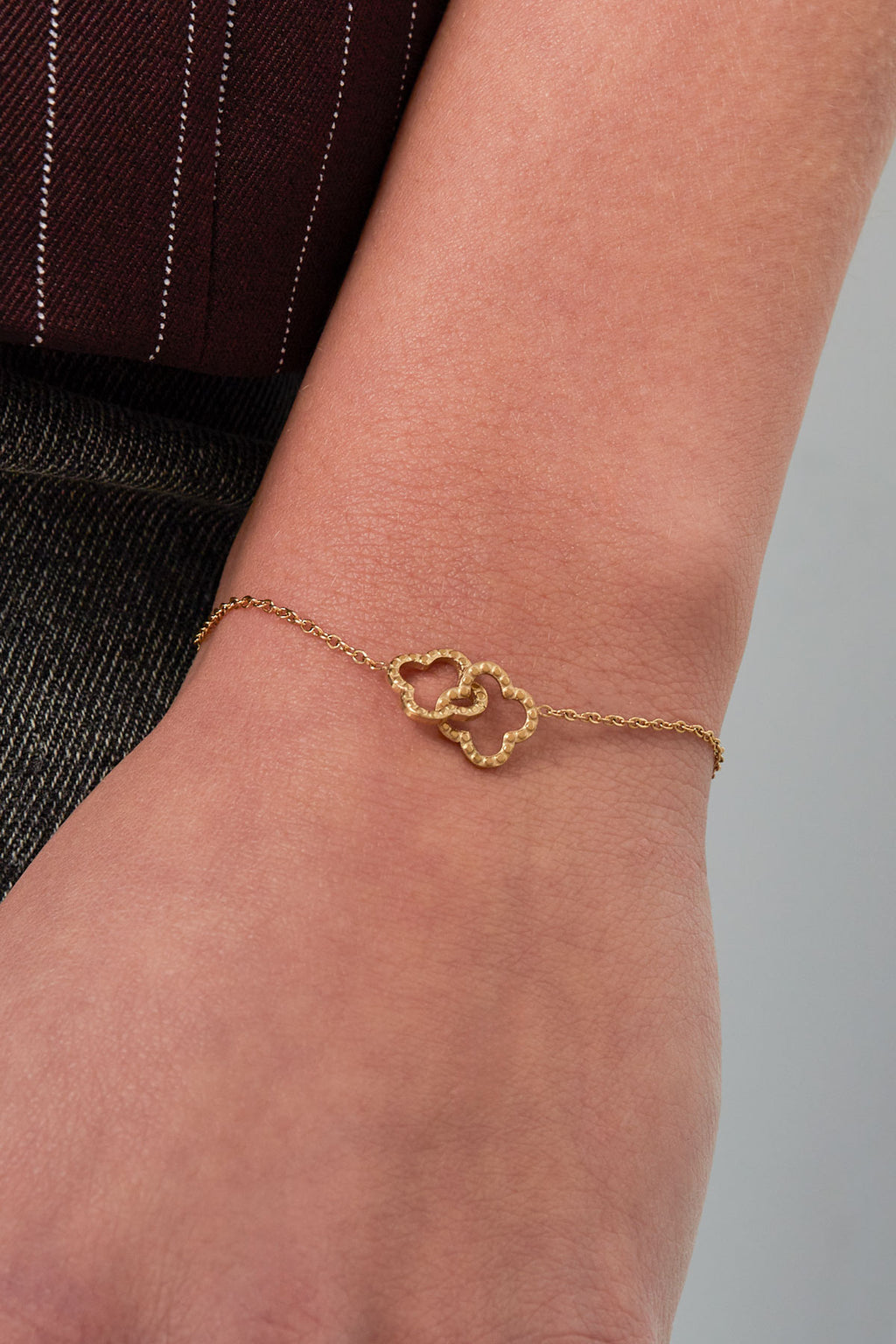 bracelet porte-bonheur à maillons