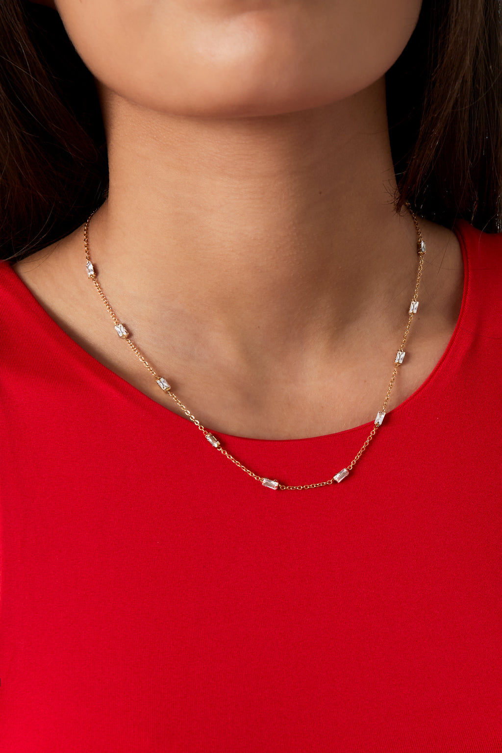 collier éclat de diamant