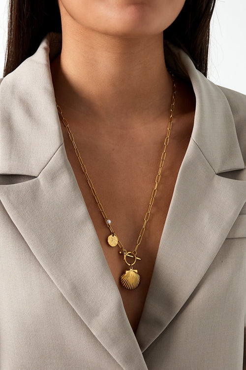 collier coquillage