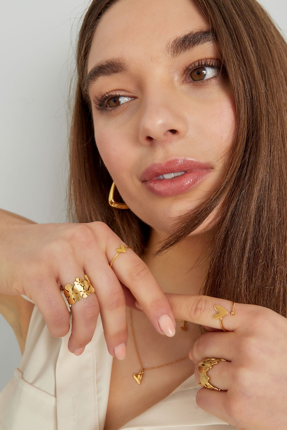 bague d'amour simple