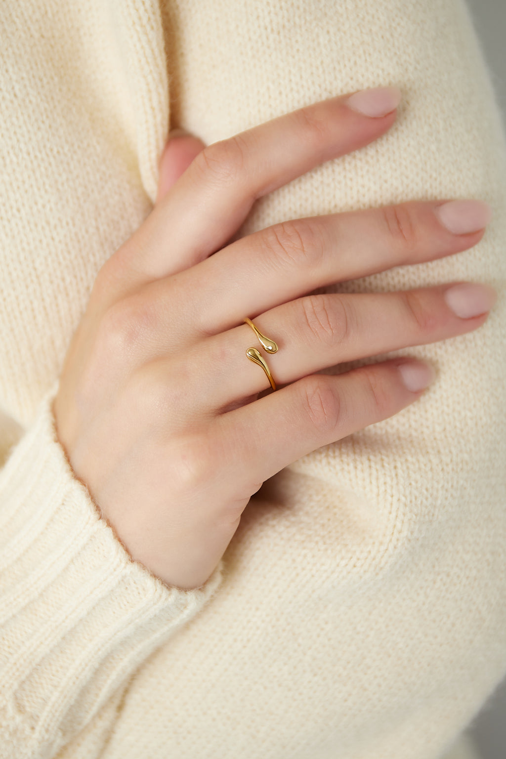 bague ouverte basique