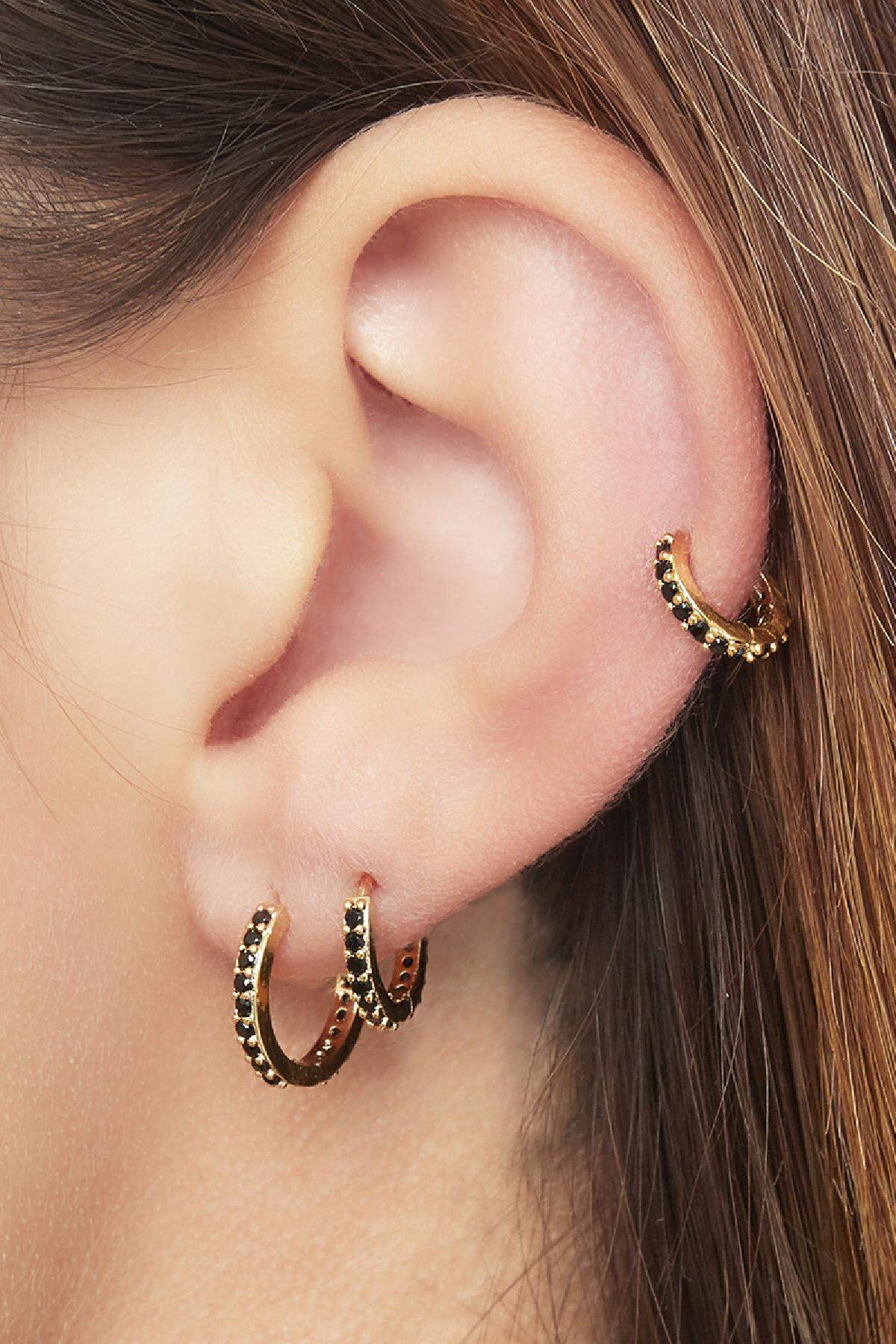 Boucles d'oreilles rondes en cuivre