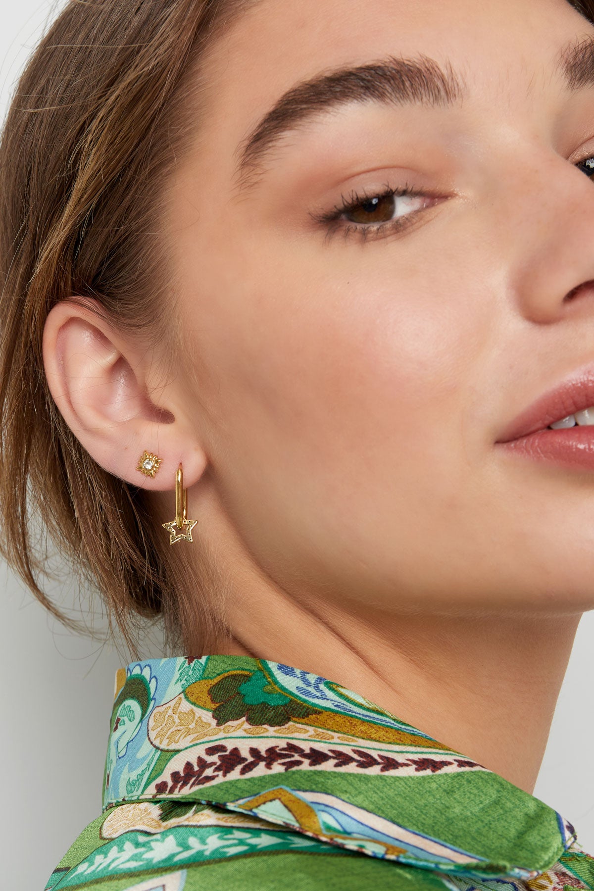 boucles d'oreilles étincelles