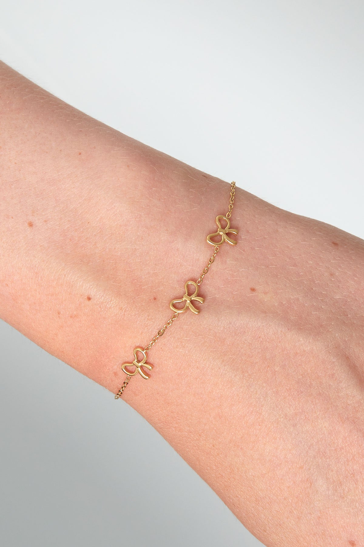 Bracelet Charming Noeuds - doré