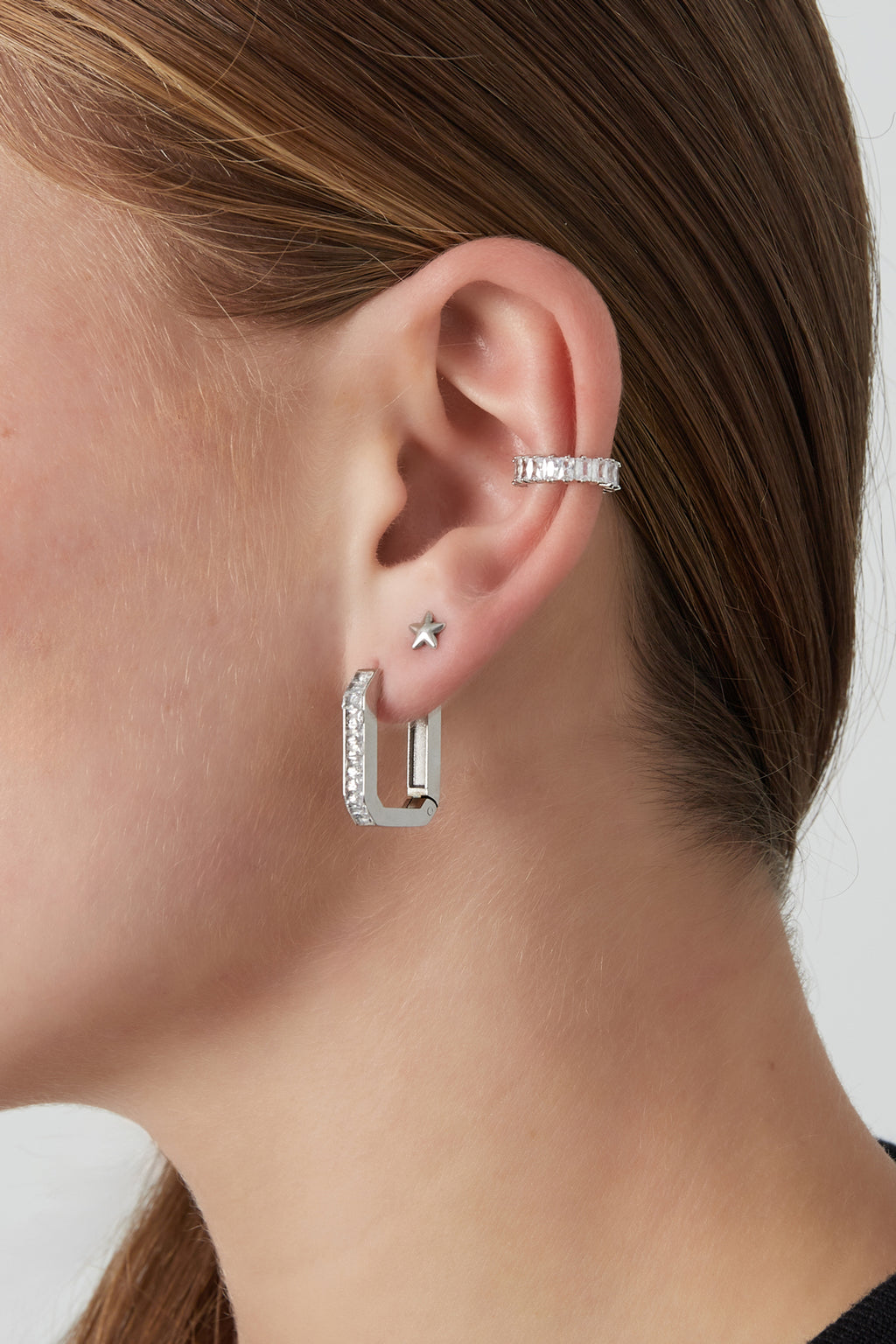 boucle d'oreille bold diamond