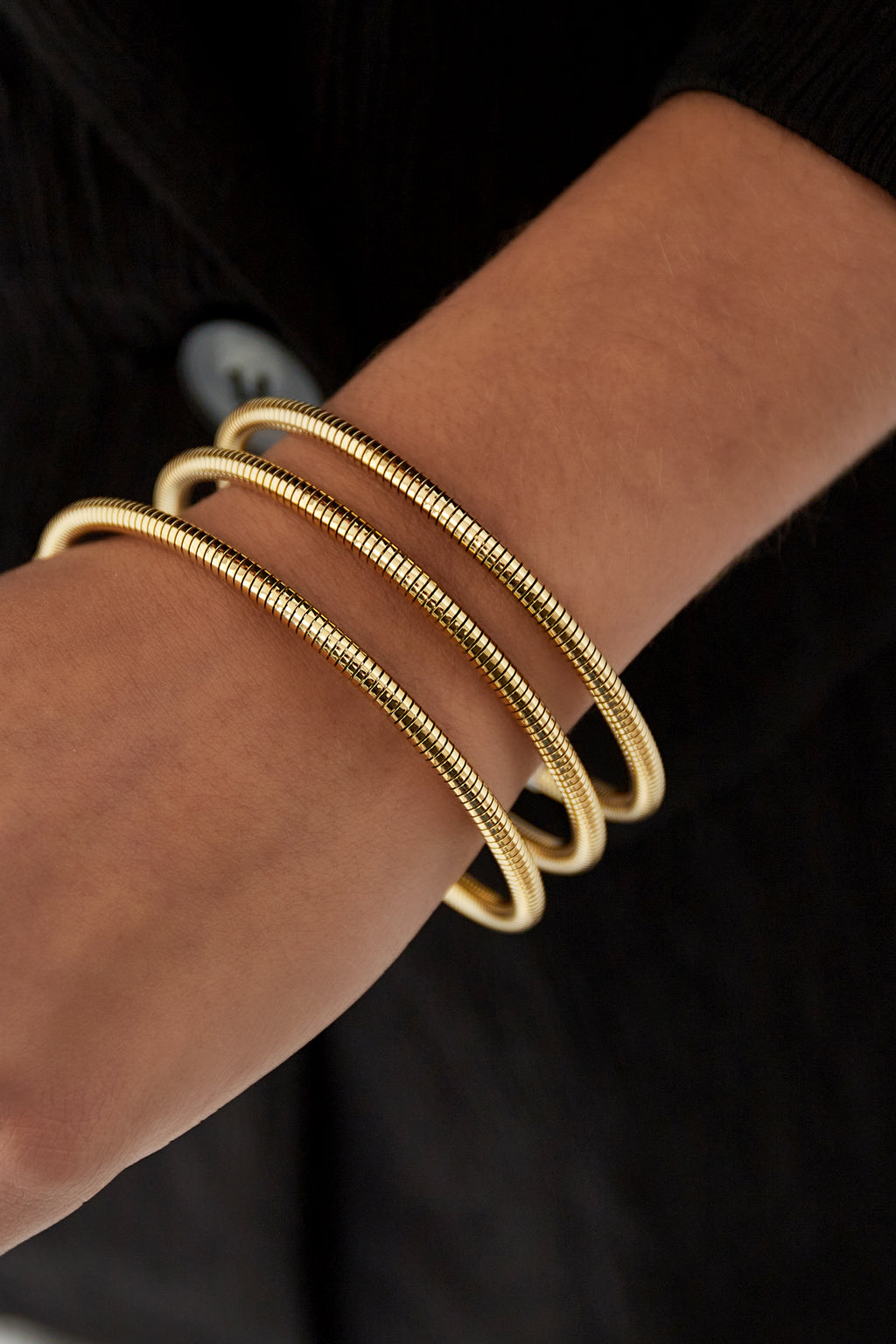 bracelet torsadé et ficelle