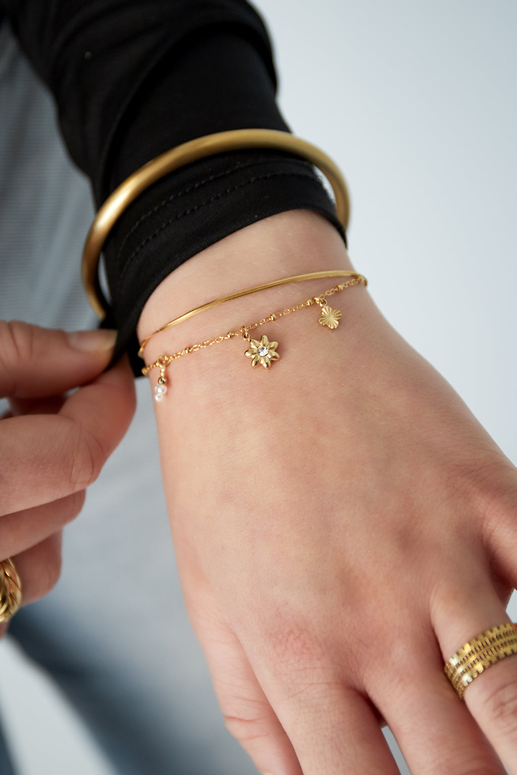 bracelet fleur