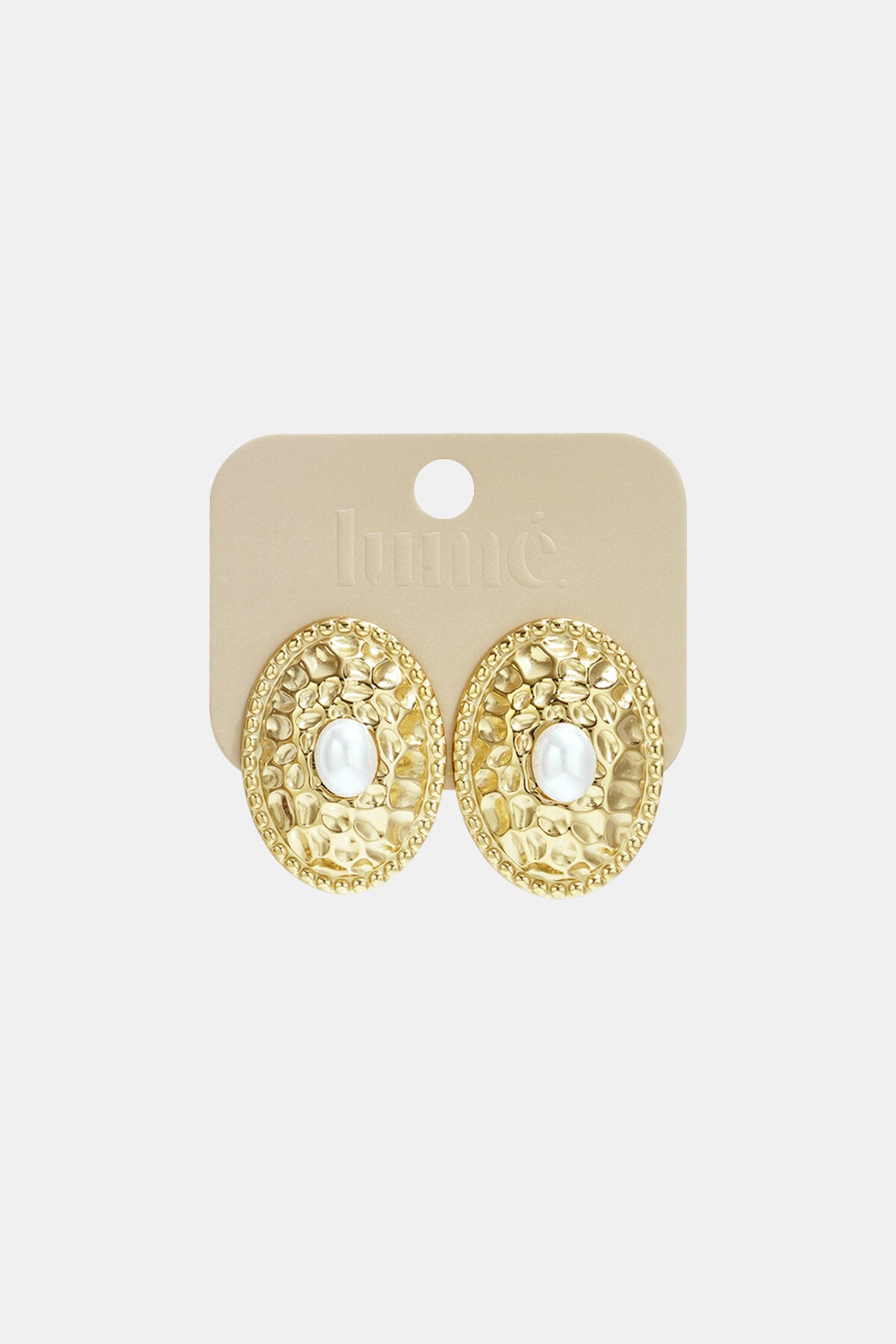 Boucles d'oreilles à clous en acier inoxydable, motif marteau, collection décontractée et simple pour femmes