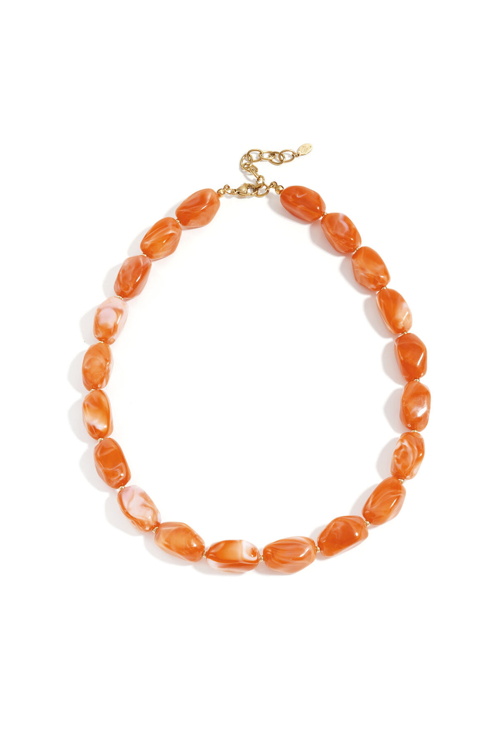 Collier de perles organiques