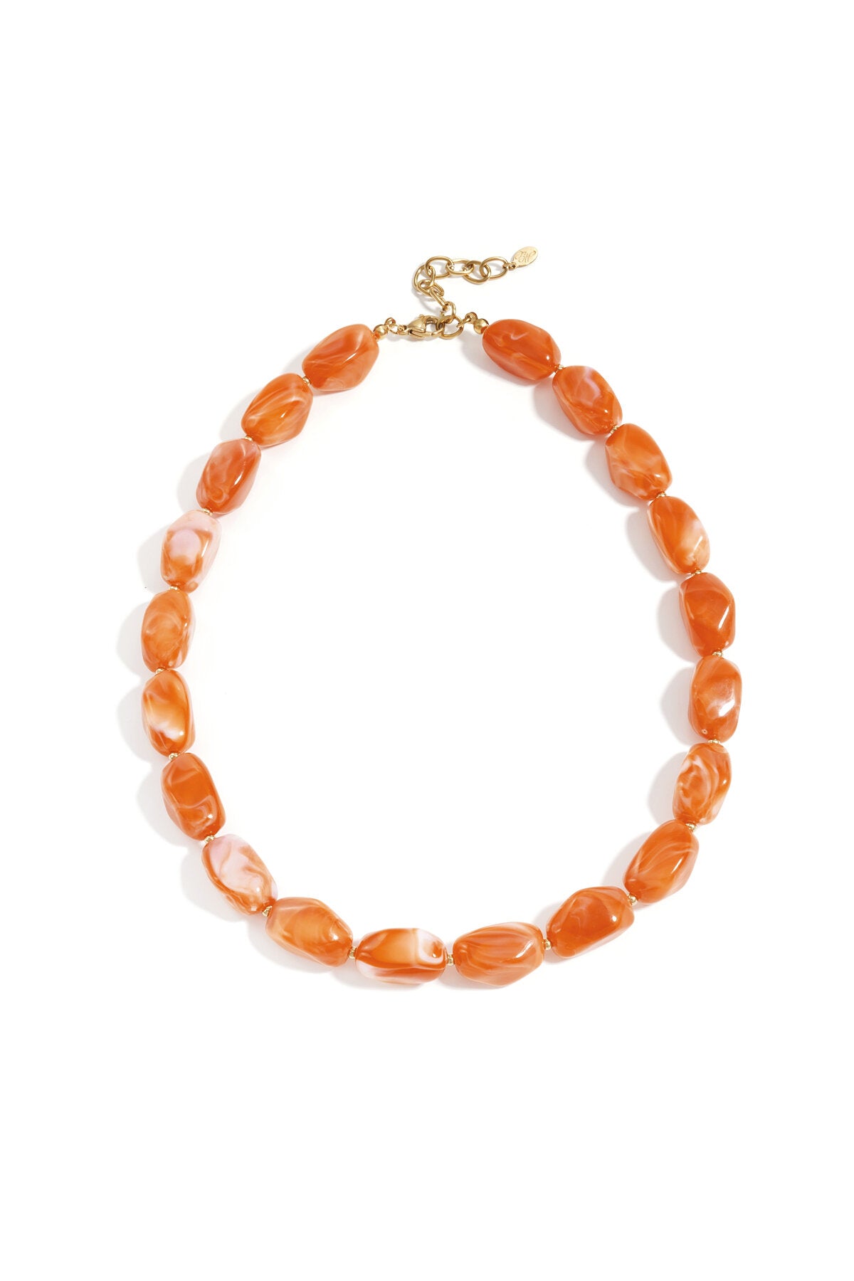 Collier de perles organiques