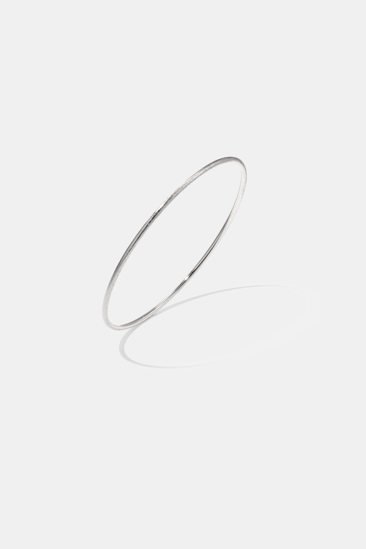 Bracelet à effet brossé - 2 mm