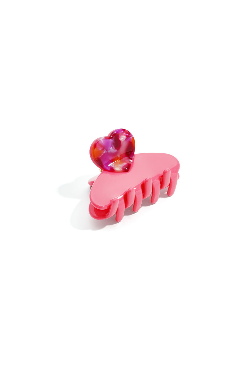 Pinces à cheveux en forme de cœur, décontractées, en acétate, accessoires pour la Saint-Valentin