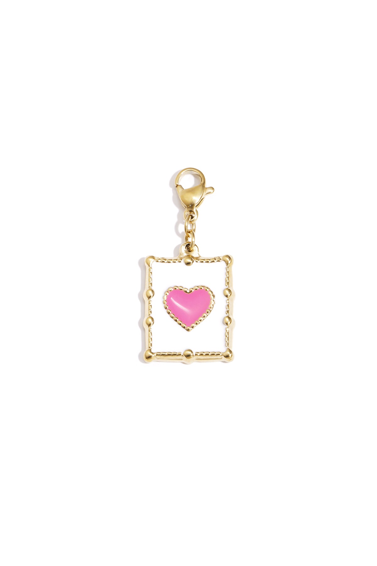 Bijoux pour femmes - Breloques en forme de cœur - Collection décontractée et simple pour tous les jours