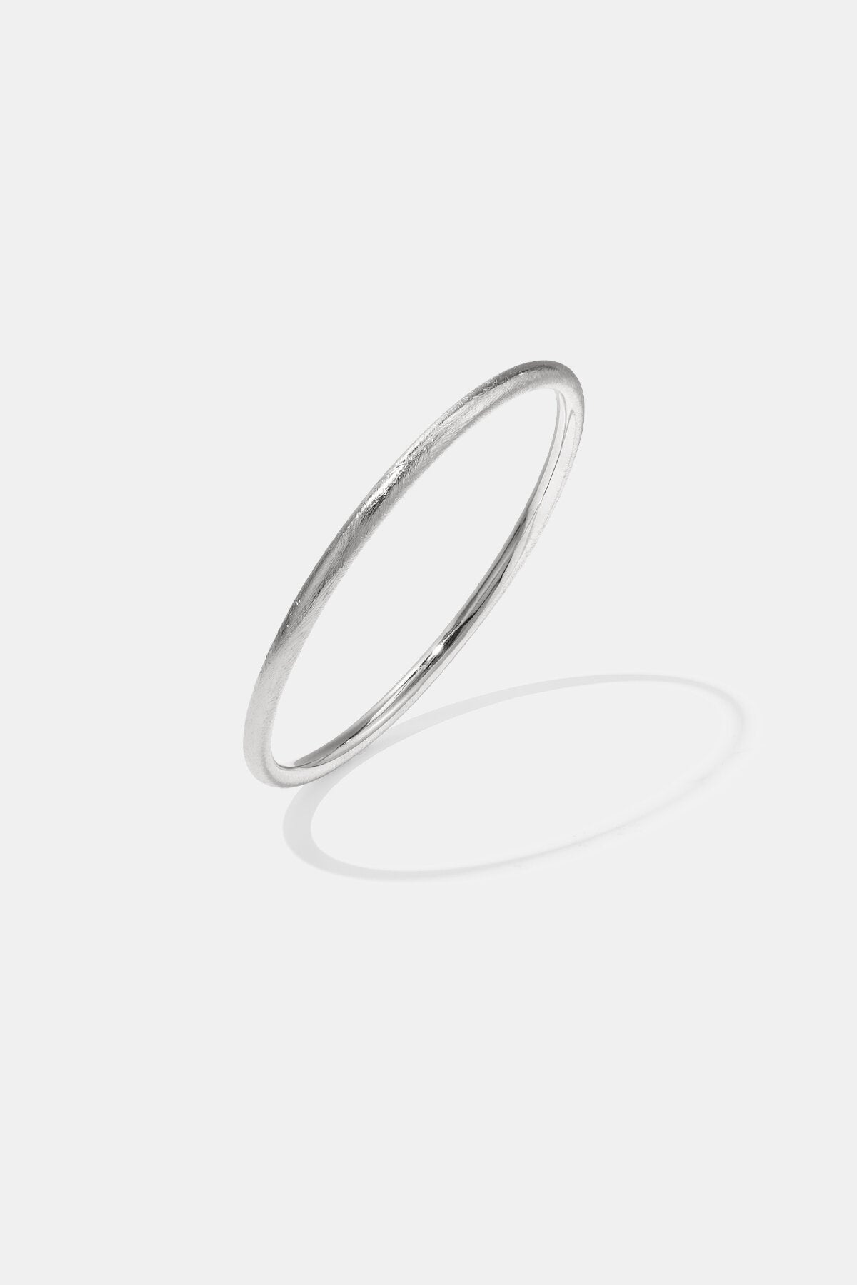Bracelet à effet brossé - 4 mm