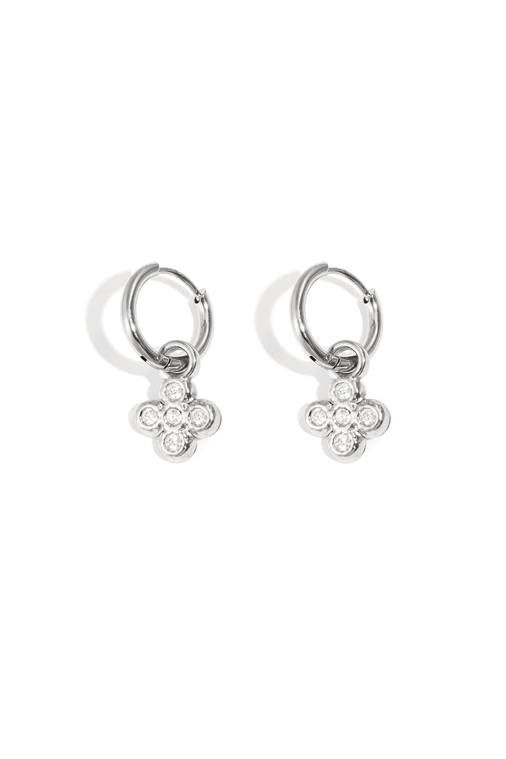 boucles d'oreilles classe trèfle