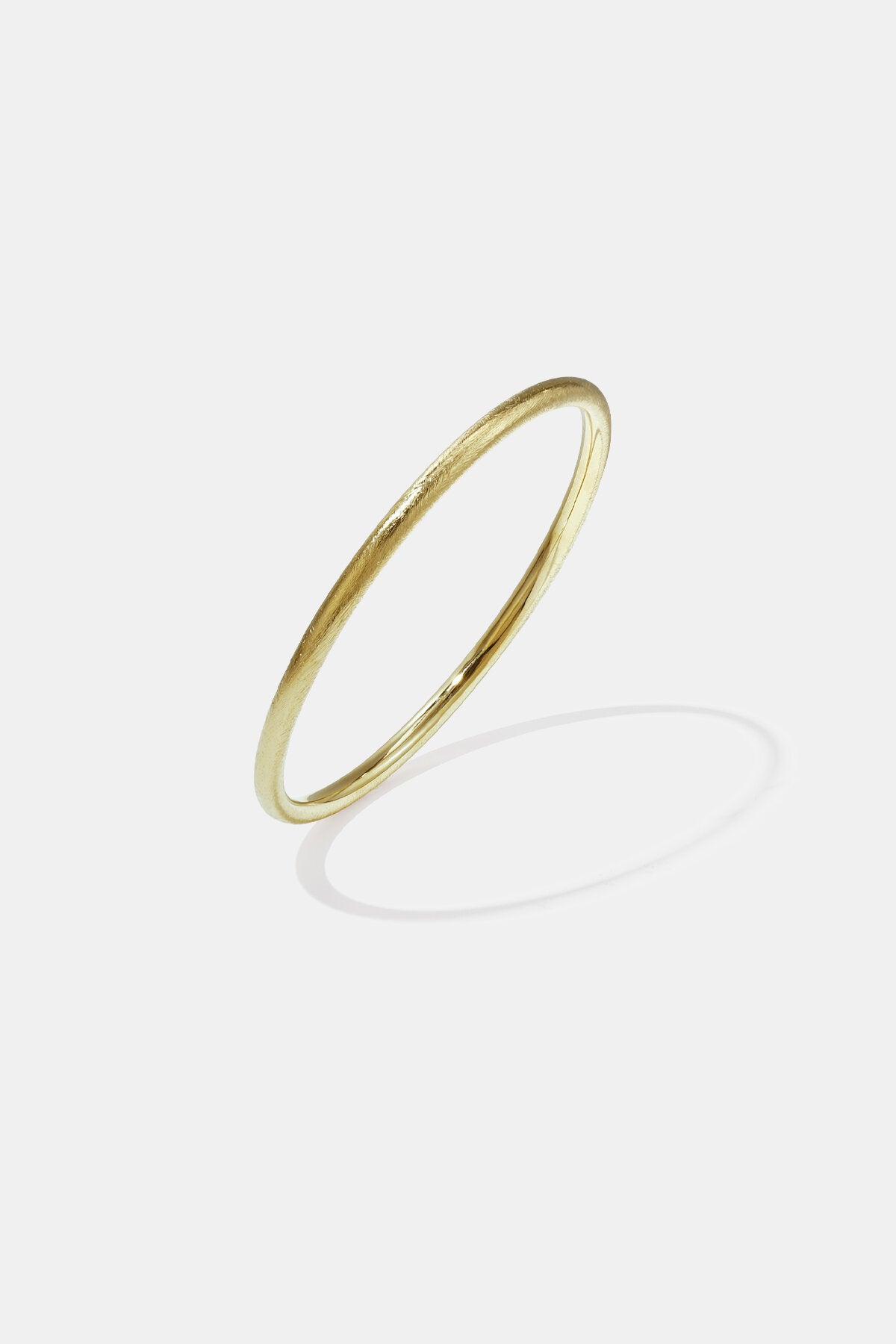 Bracelet à effet brossé - 4 mm
