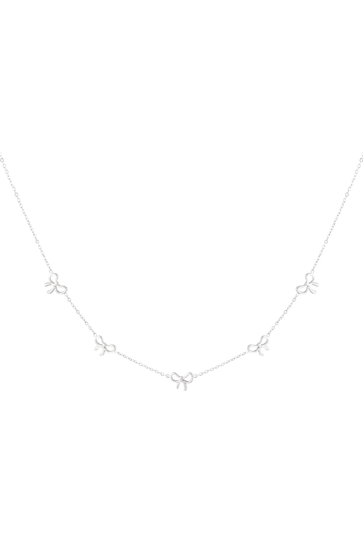 Collier Charming Bows - doré