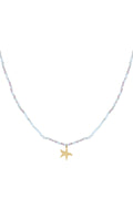 Collier étoile de mer colorée