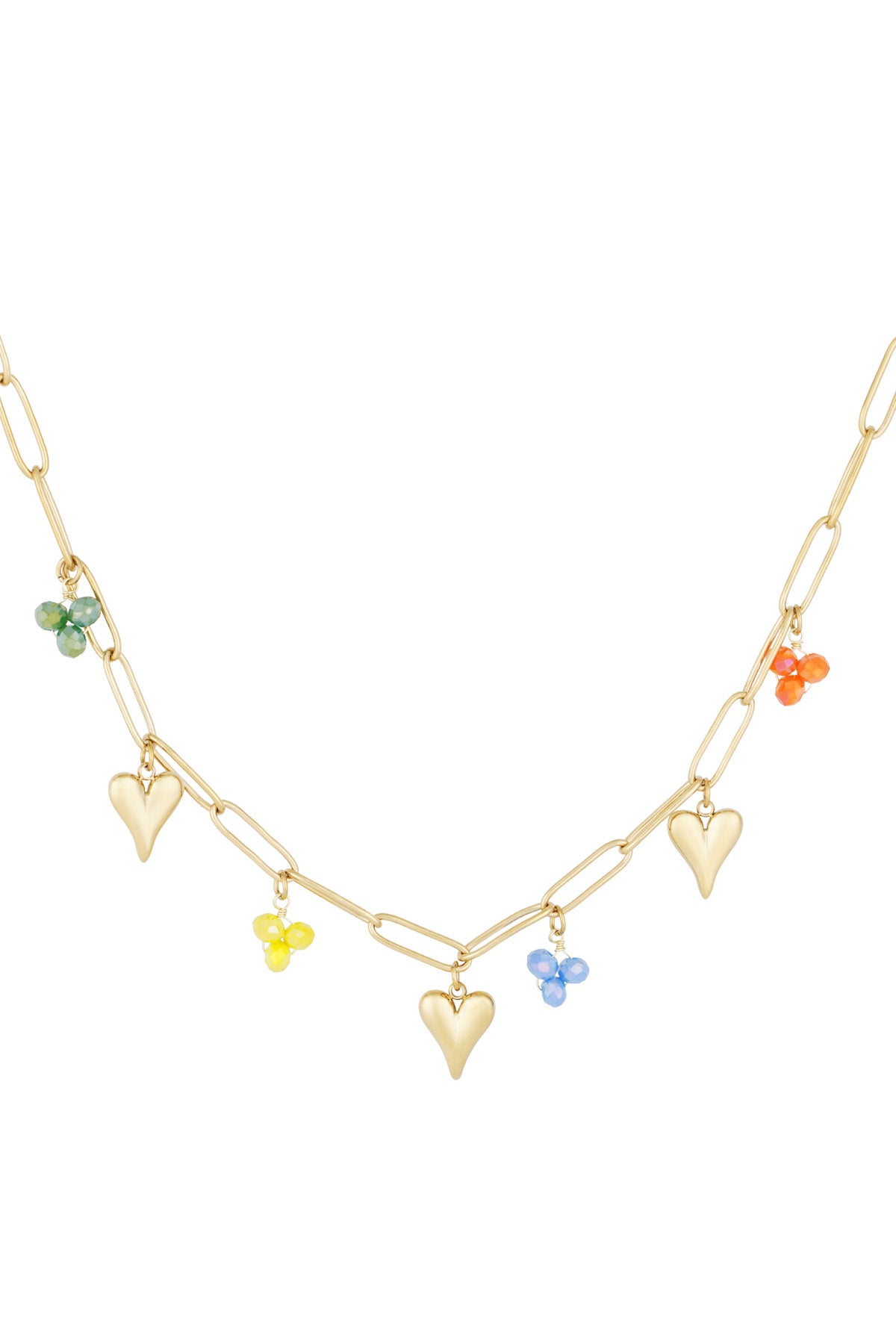 collier à breloques amour primaire