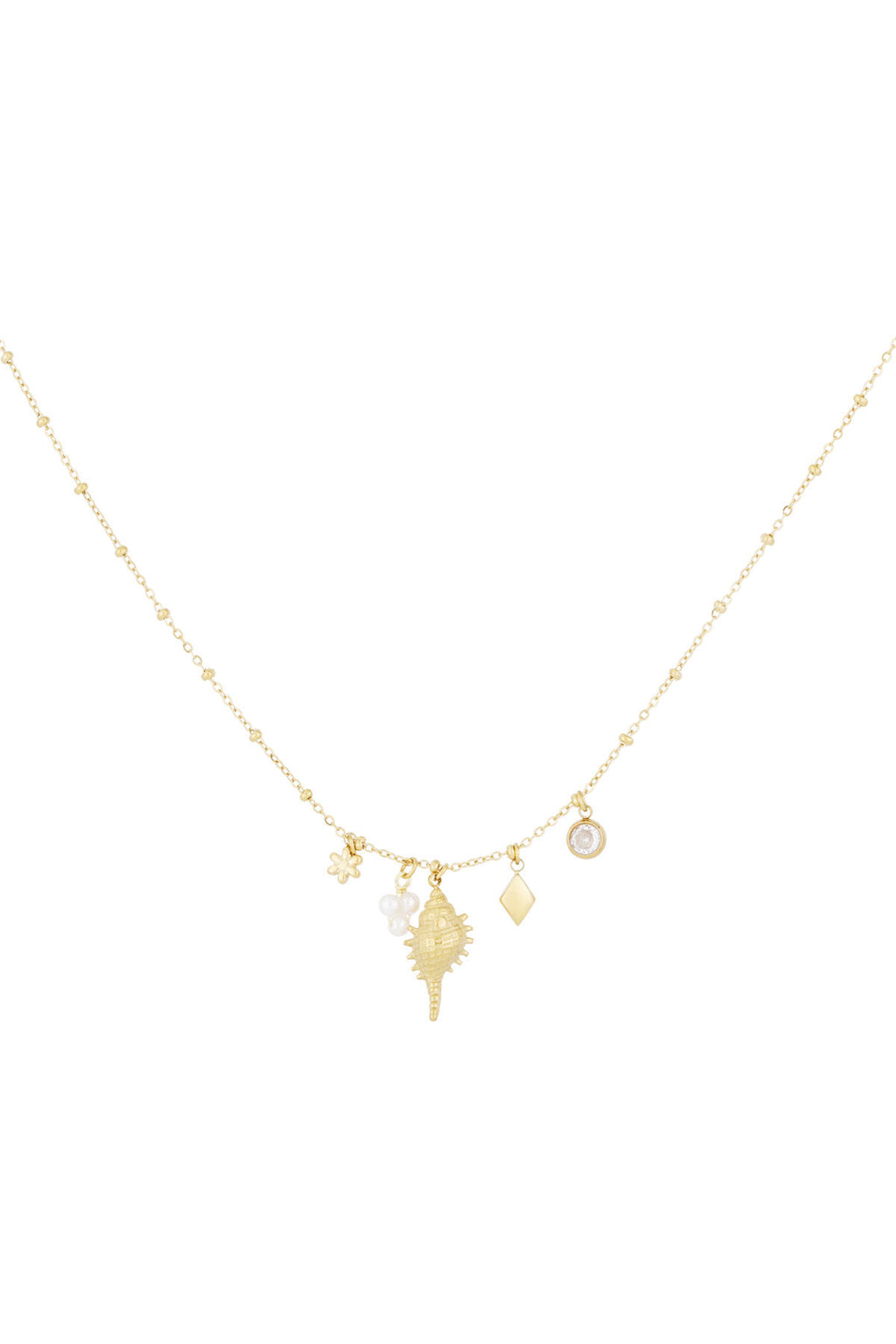 collier à breloques côtières
