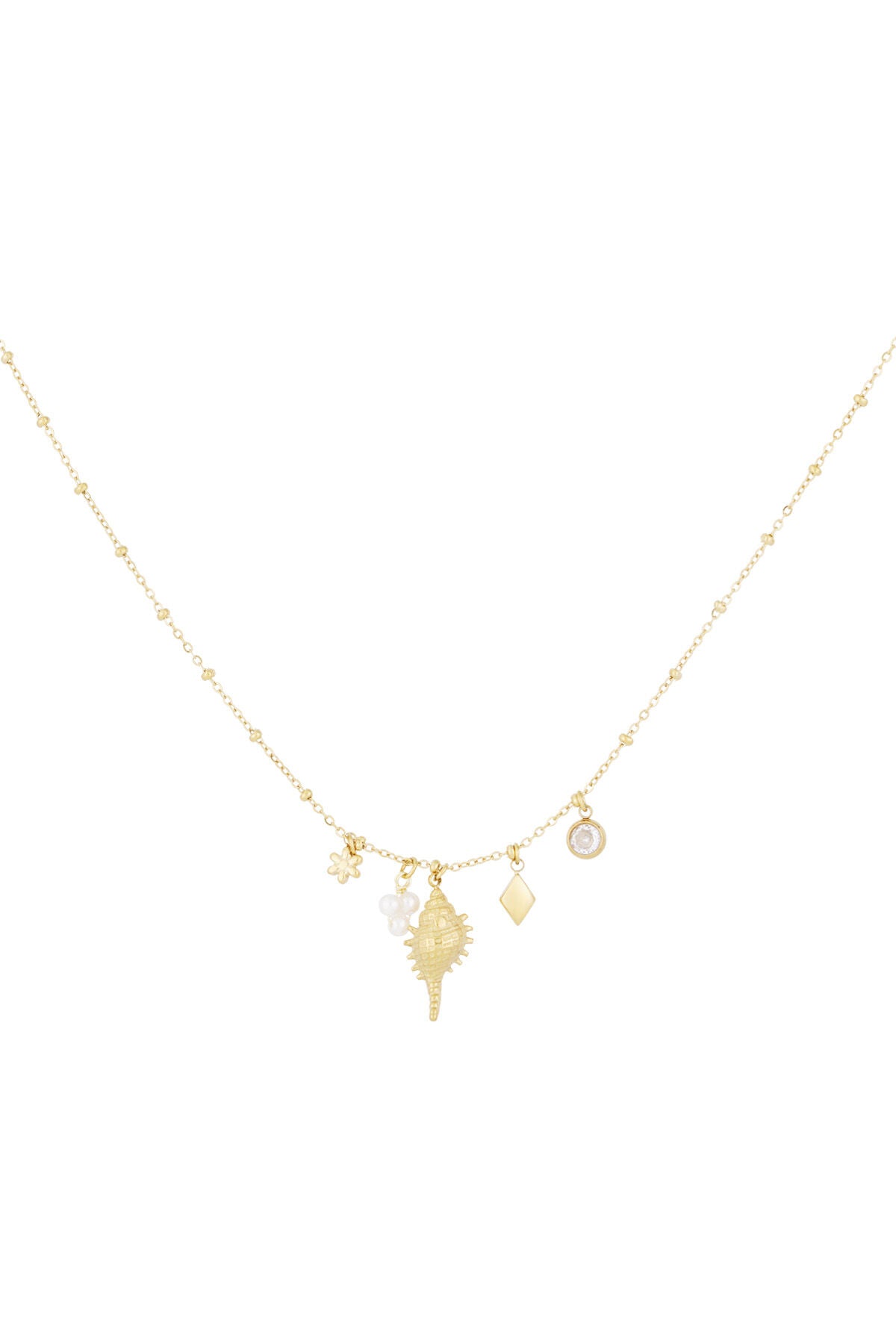 collier à breloques côtières