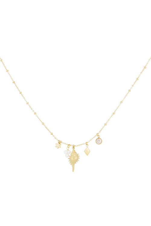 collier à breloques côtières