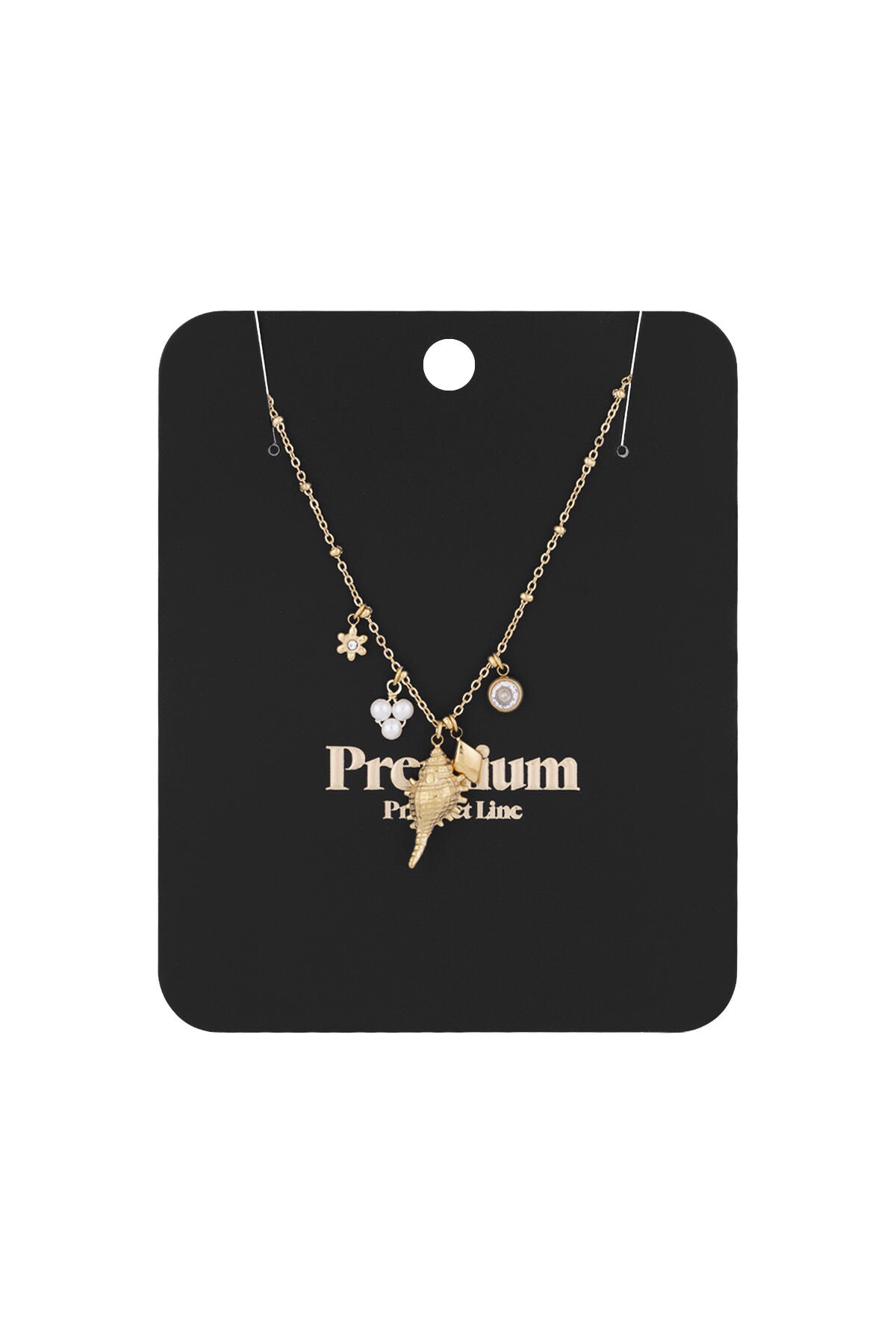 collier à breloques côtières