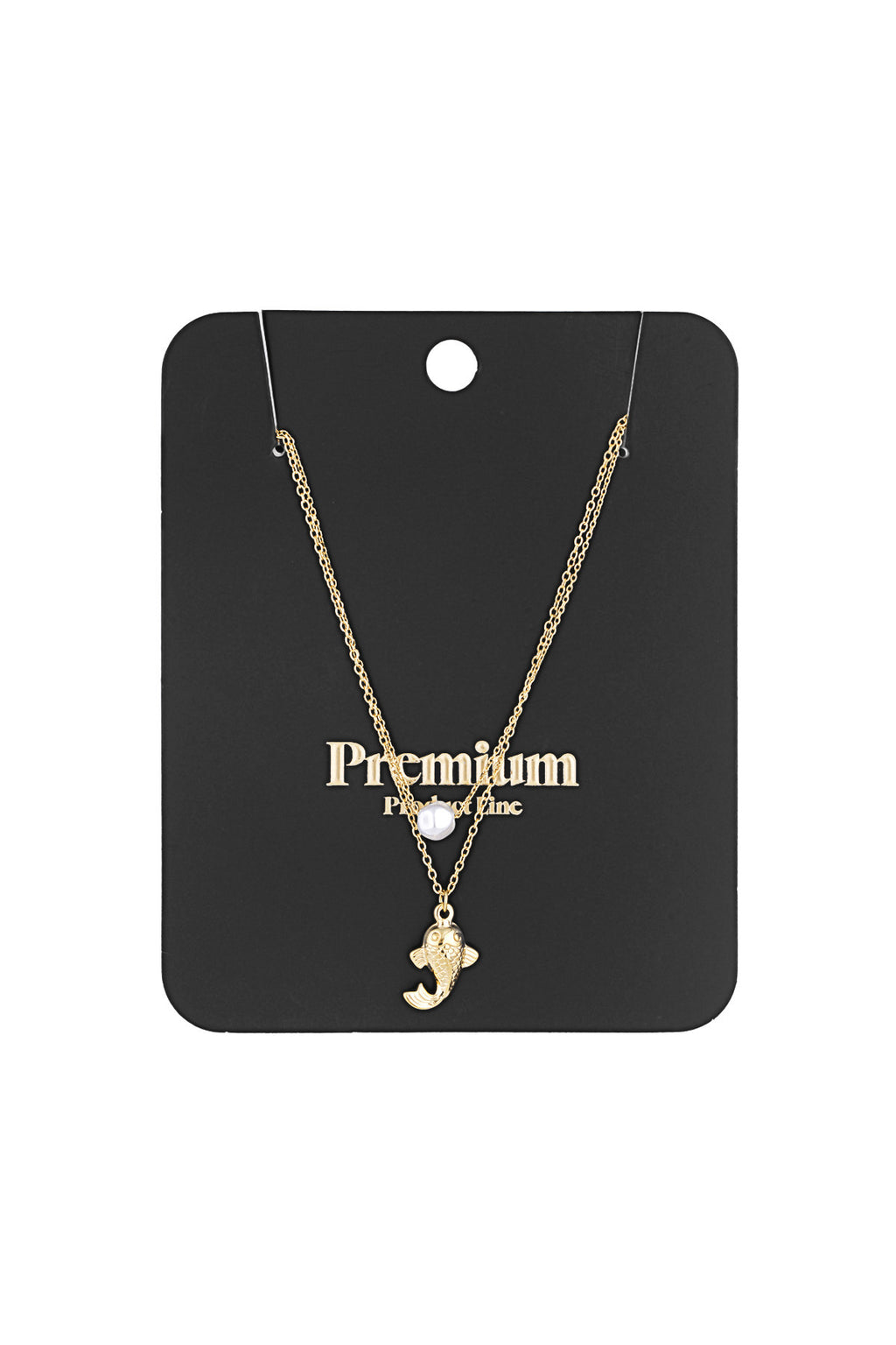 Collier poisson et perle
