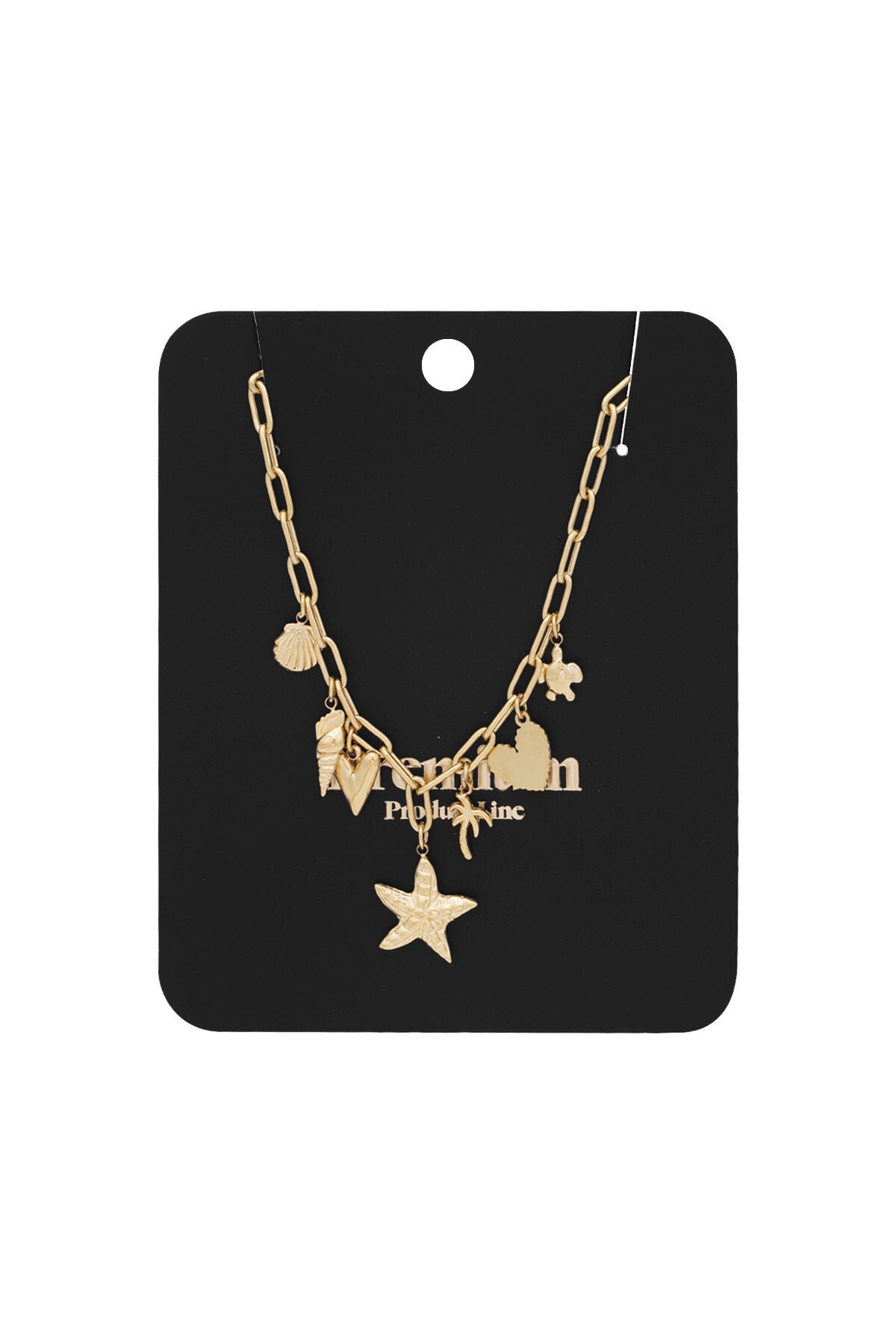 collier à breloques beach babe