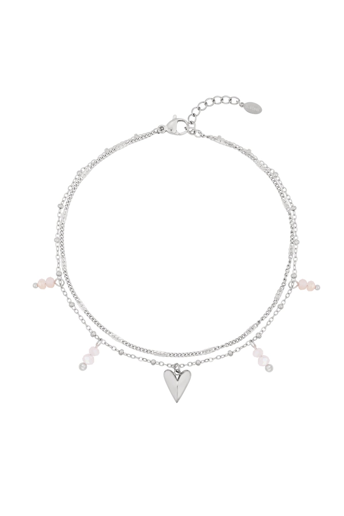 bracelet de cheville double love