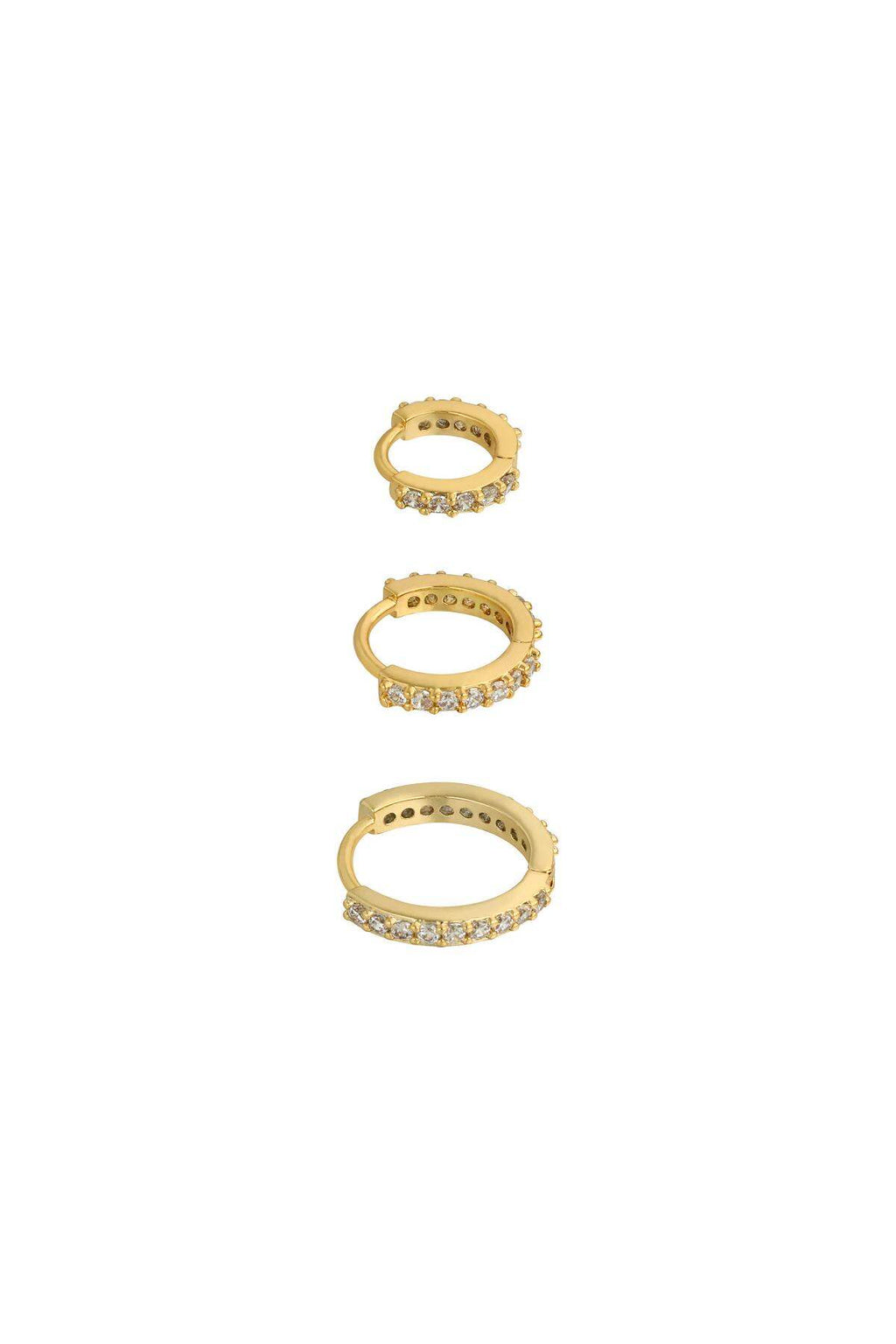 Boucles d'oreilles rondes en cuivre