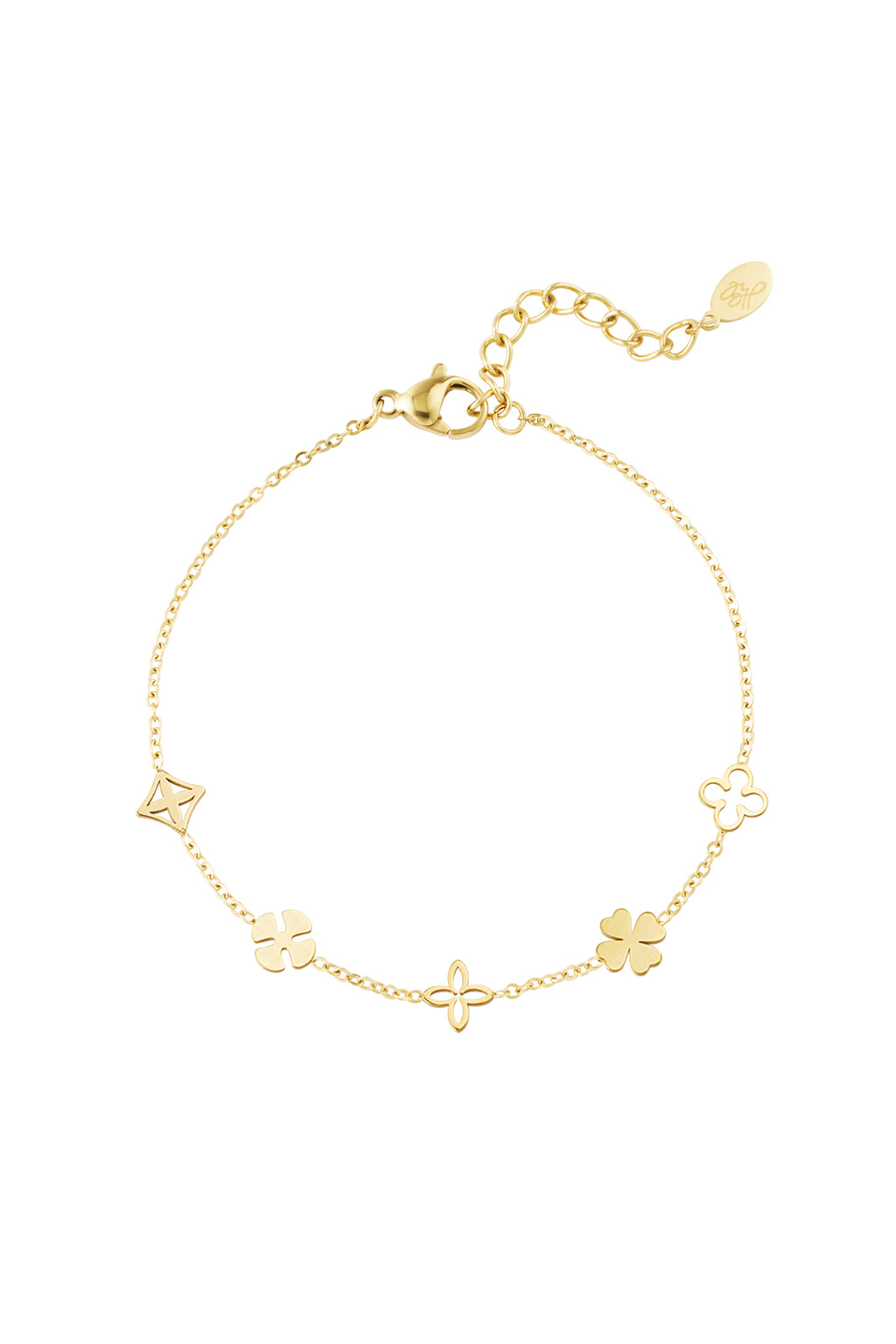 bracelet cinq breloques