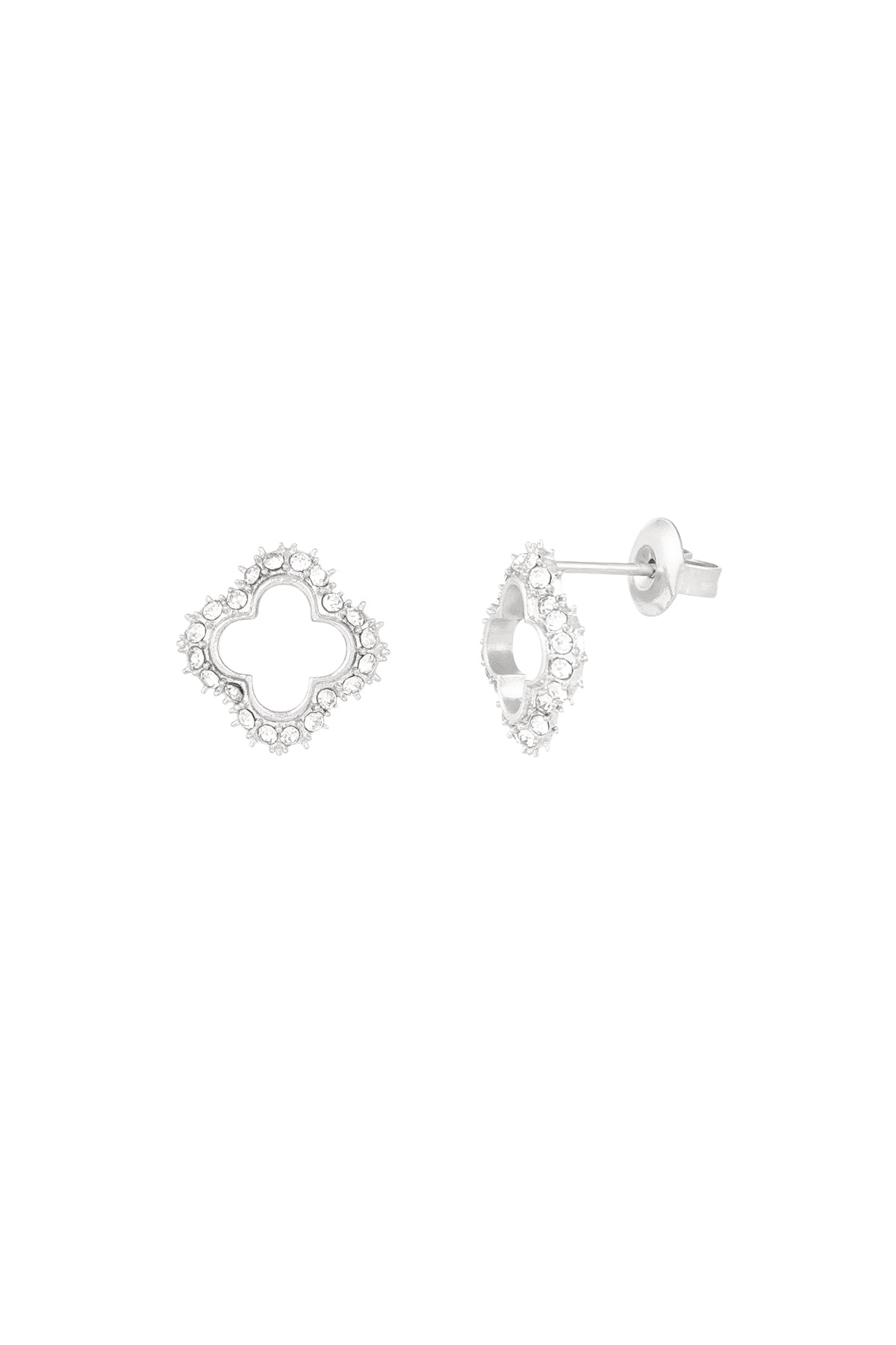 boucles d'oreilles diamant porte-bonheur