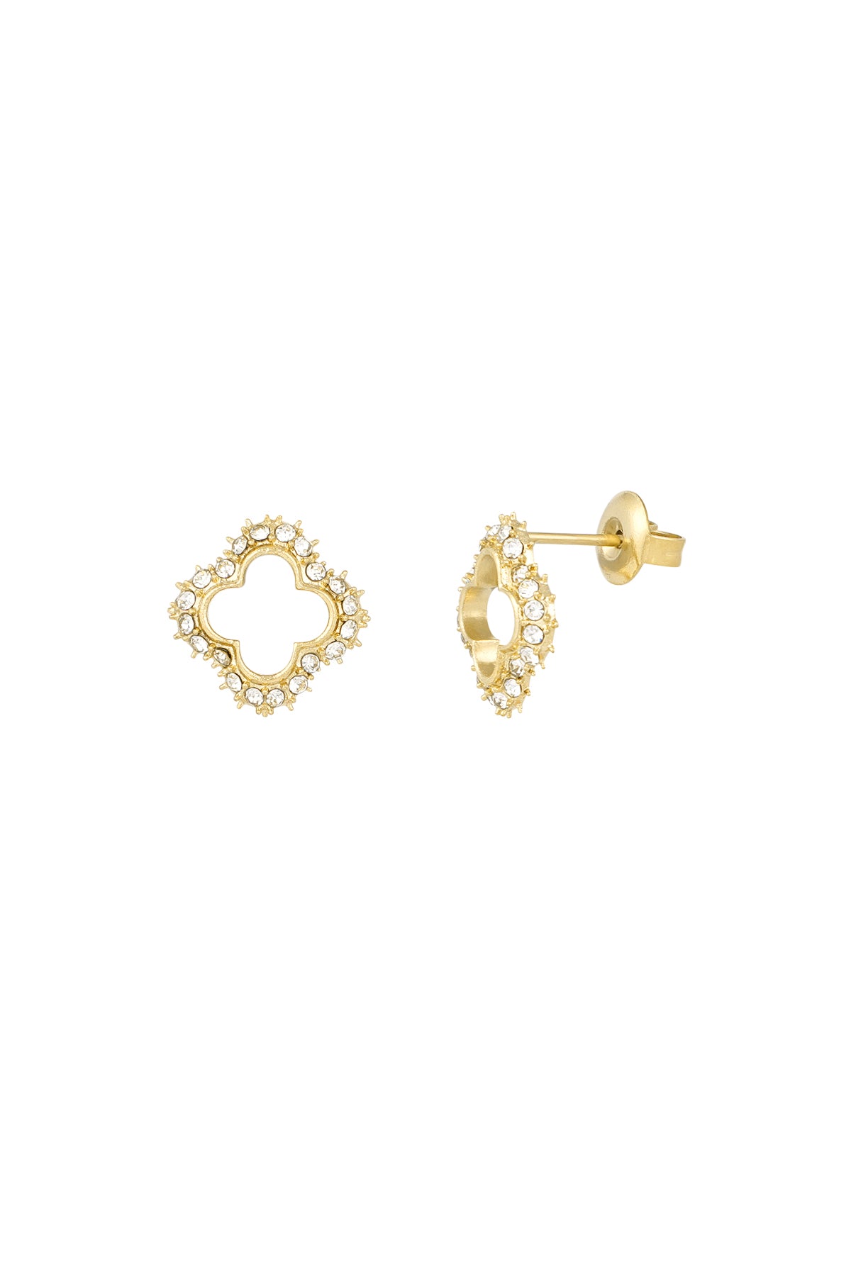 boucles d'oreilles diamant porte-bonheur