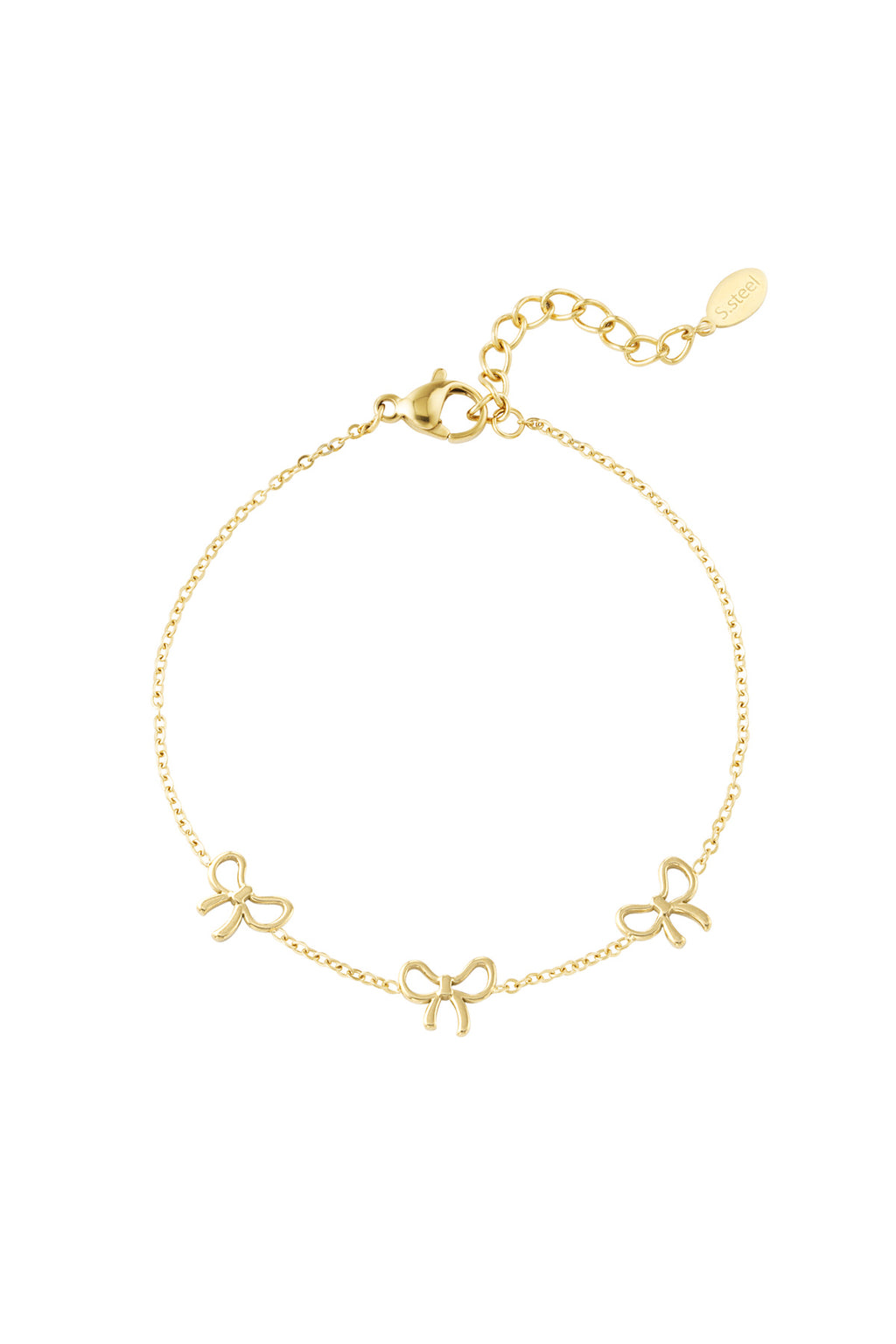 Bracelet Charming Noeuds - doré