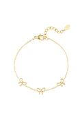 Bracelet Charming Noeuds - doré