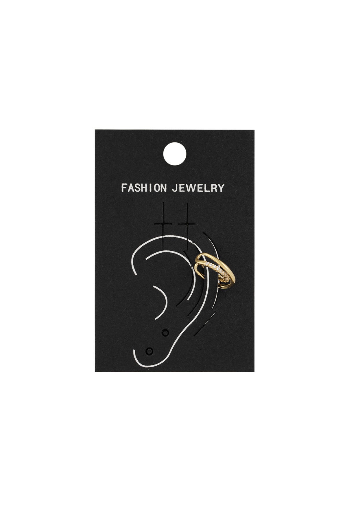 Boucle d'oreille Layered Glam - doré