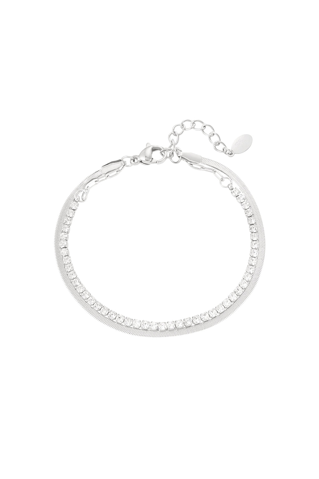 bracelet double avec diamants
