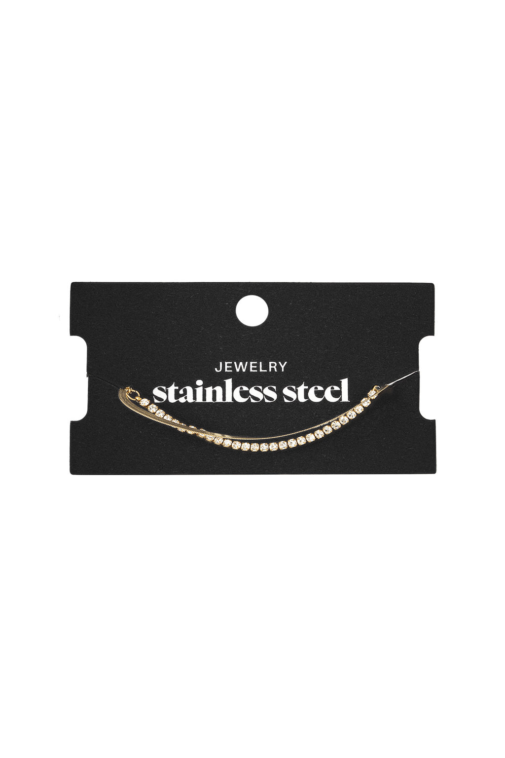 bracelet double avec diamants