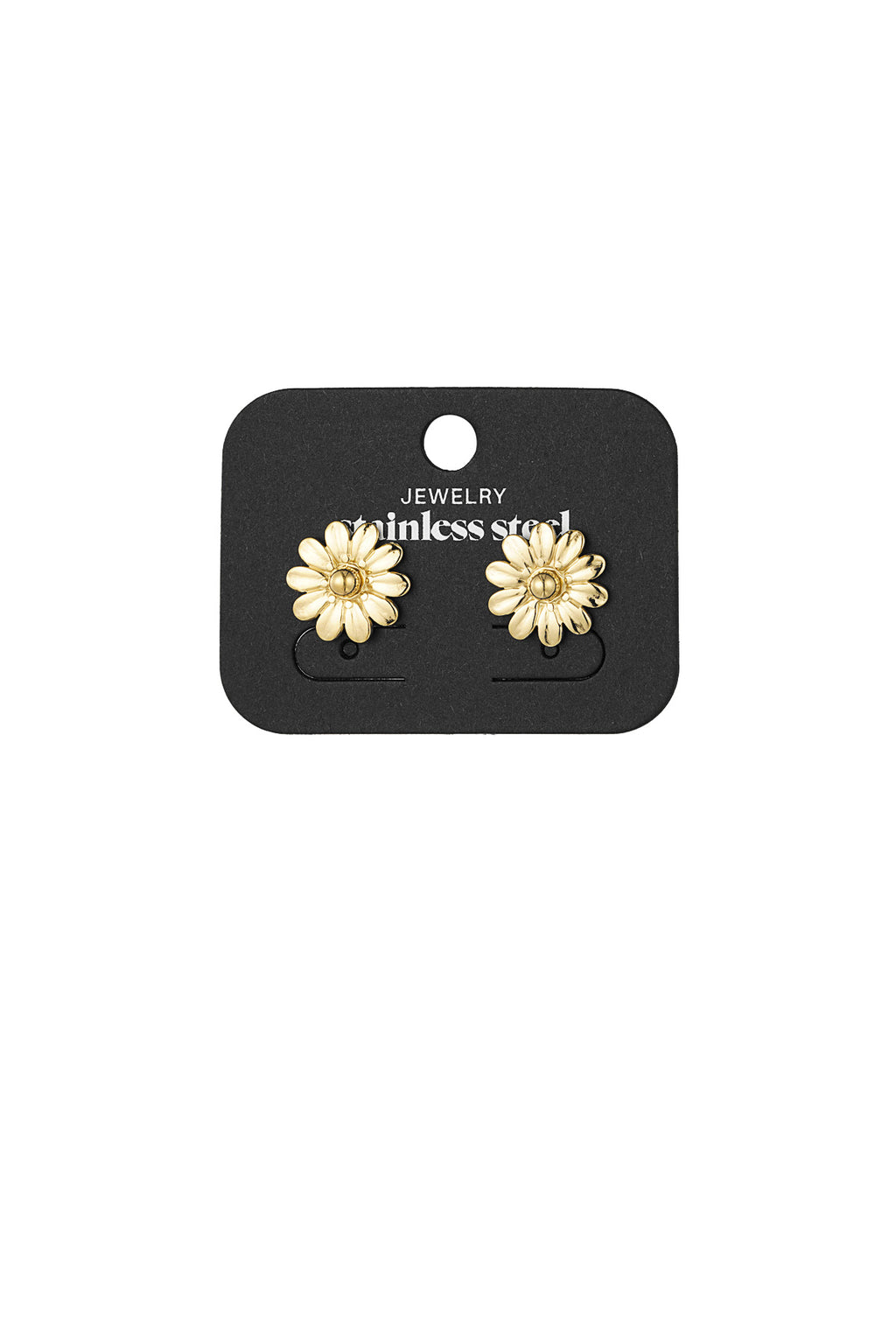boucles d'oreilles à pois fleuris