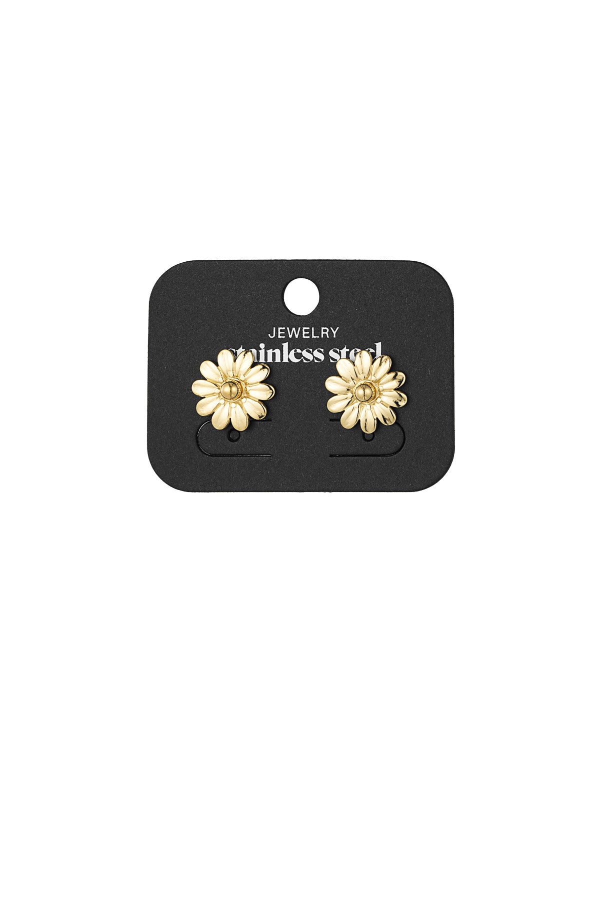boucles d'oreilles à pois fleuris