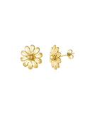 boucles d'oreilles à pois fleuris