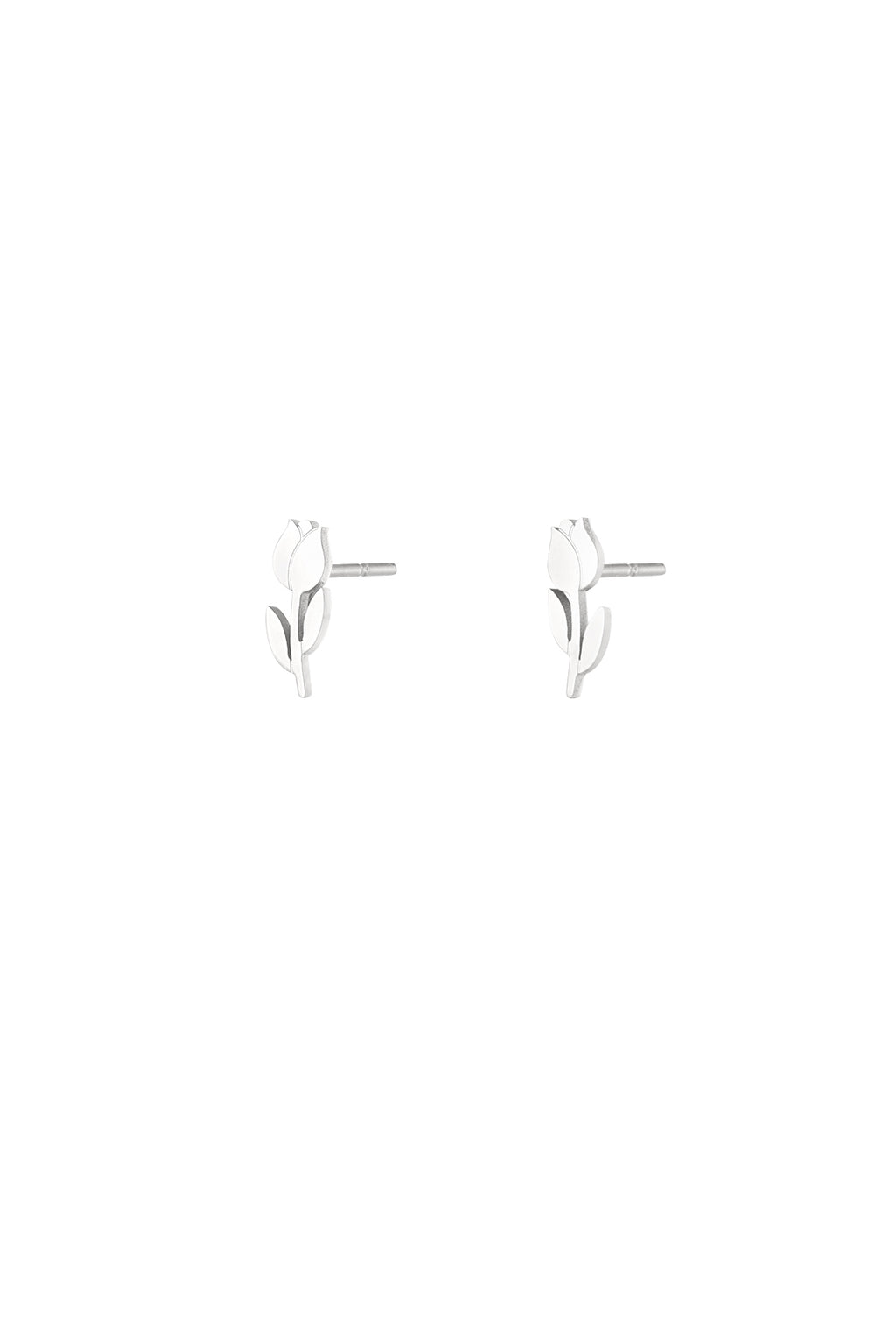 boucles d'oreilles à tige tulipe