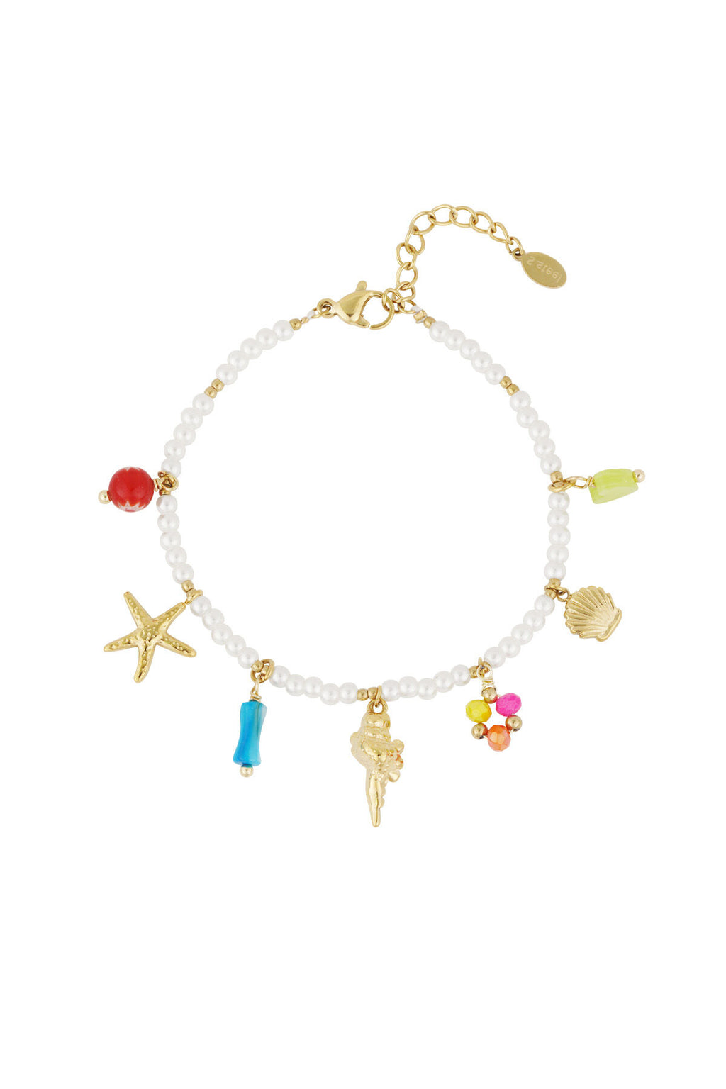 bracelet colCouleur Oré - Couleur Or blanc