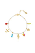 bracelet colCouleur Oré - Couleur Or blanc