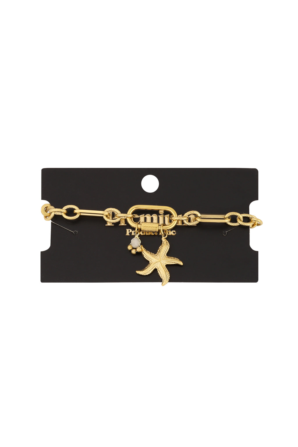 bracelet étoile de mer dans la mer