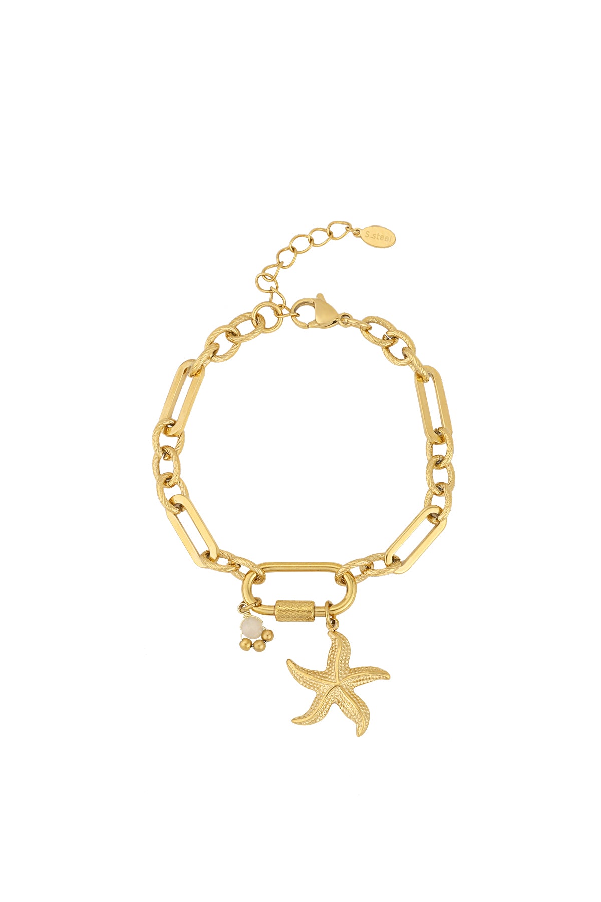 bracelet étoile de mer dans la mer