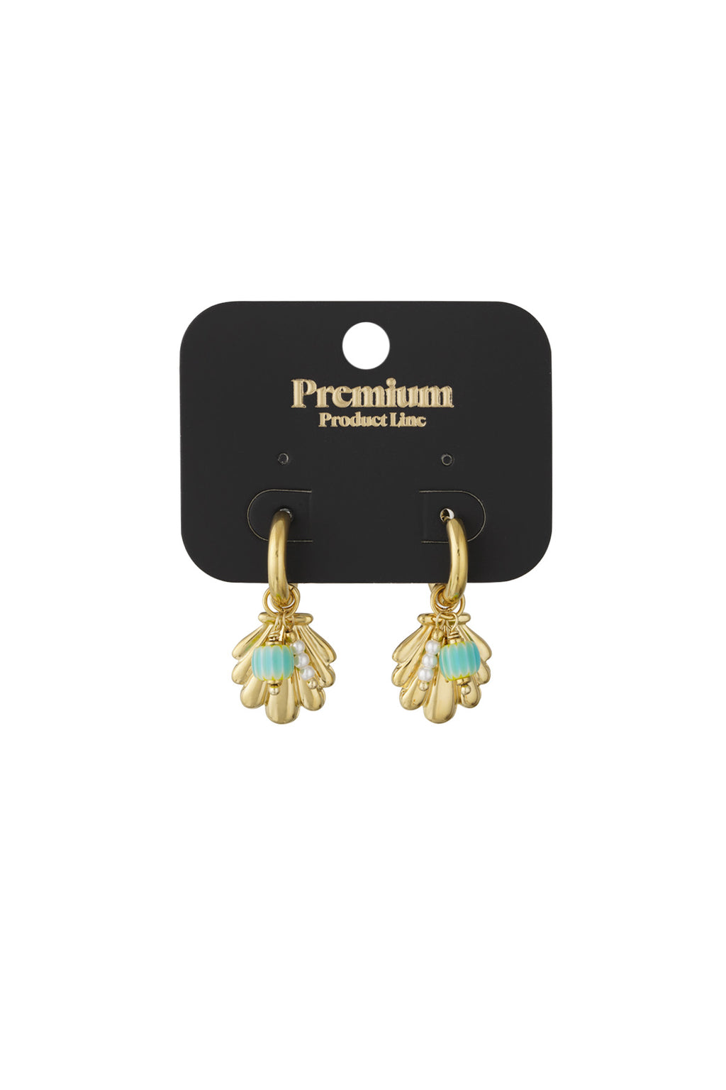 boucles d'oreilles coquillage