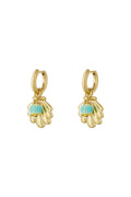 boucles d'oreilles coquillage